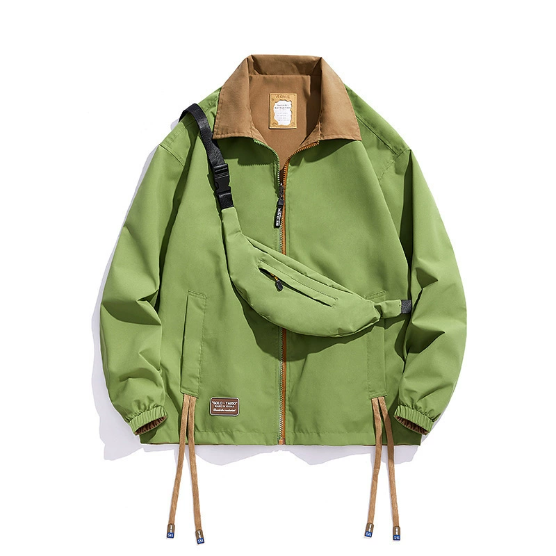 Весенняя куртка-штурмовая куртка мужская модная повседневная куртка мужская водонепроницаемая куртка весна и осень пара куртка с капюшоном