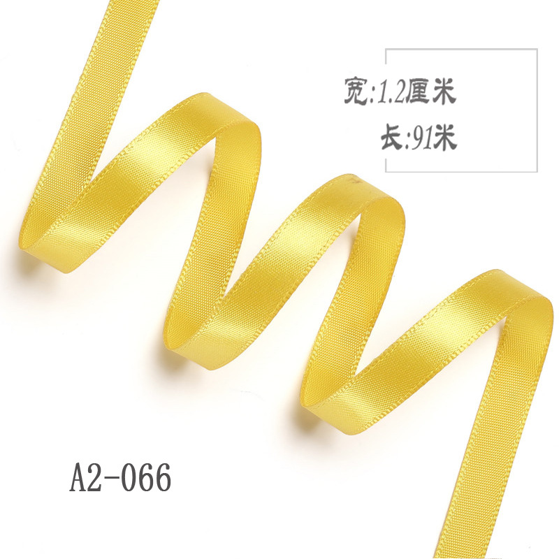 1,2 cm cinta de poliéster arco DIY cinta de la boda ramo de frutas caja de regalo de embalaje de color de la cinta de satén Decoración