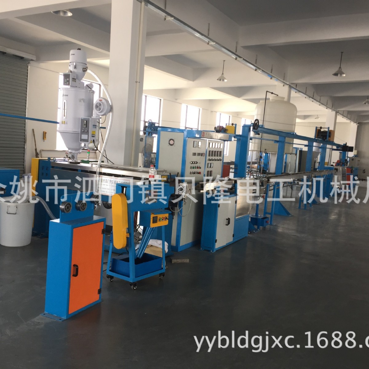 贝隆出售线缆机械设备 全自动高速管式成圈成缆机插头线生产线