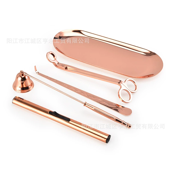 Golden set, box, pack, pink gold