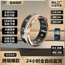 Smart Ring�{�����ܽ�ָѪ������˯��Ӌ������ָ�hIP68��ˮ