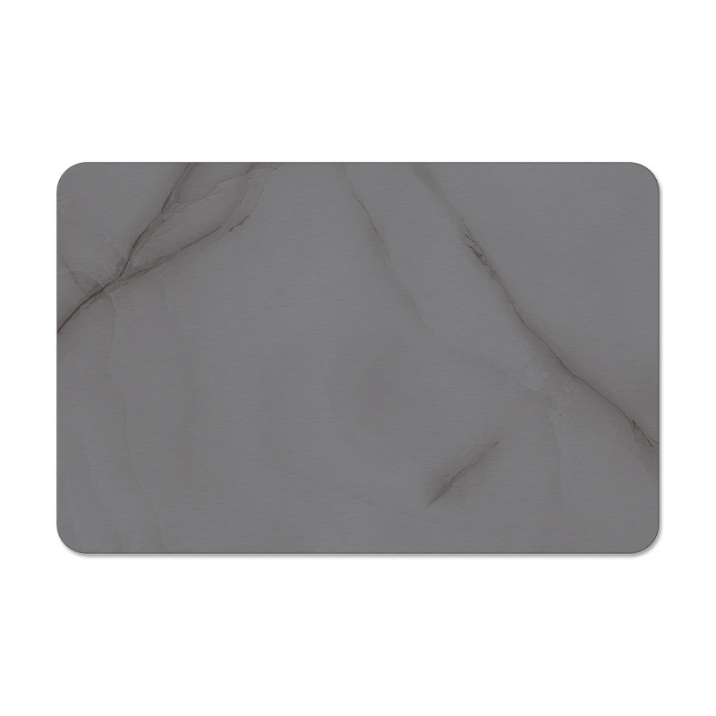 Alfombrilla de Ducha de Diatomea - Diseño de Mármol, Dura, Antideslizante y Absorbente