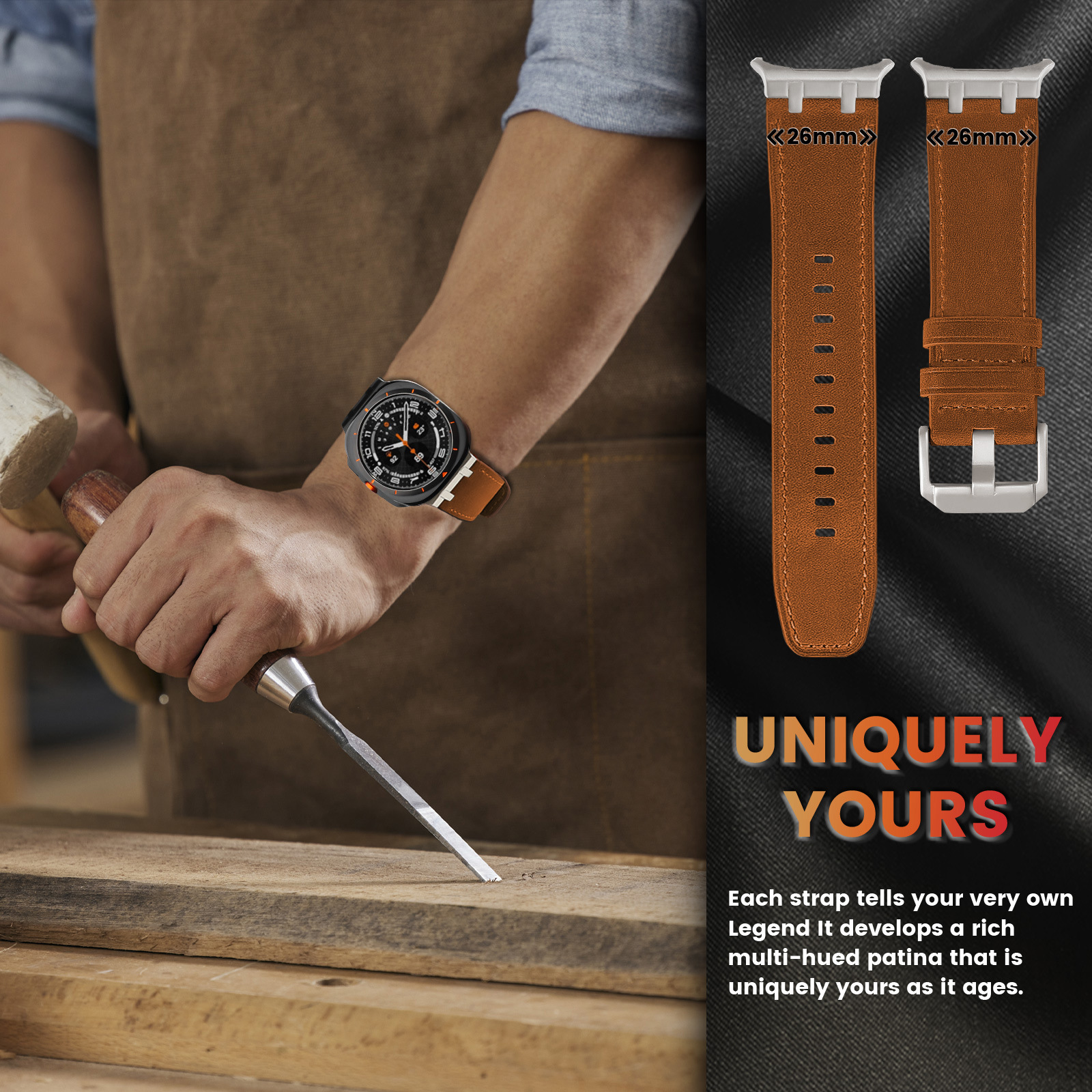 Ultra Crazy Horse Leather AP Stainless Steel Head Grain Leather Watch Strap O1CN01pQEXBp1dNBbOElSIS !!3254213723 0 Cib