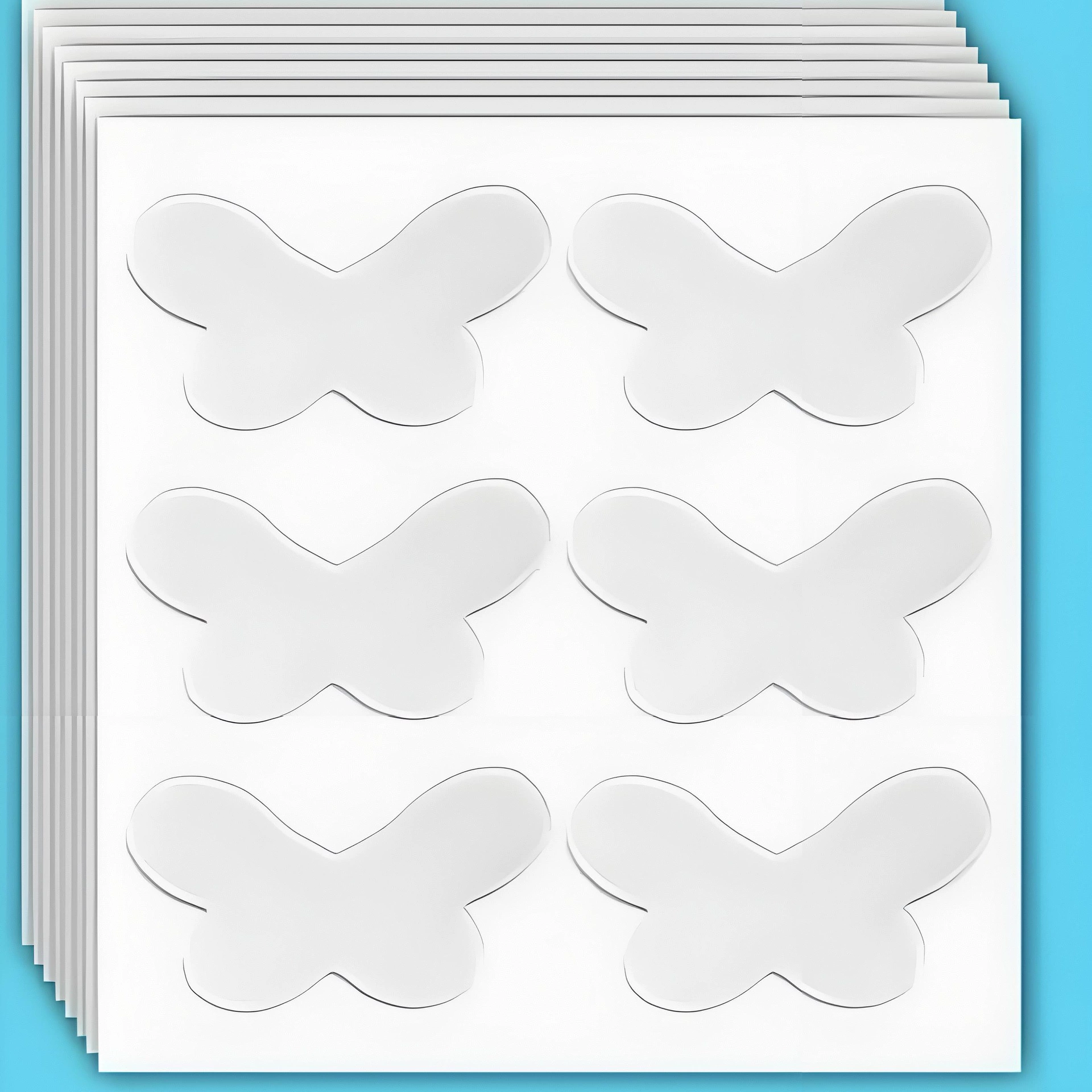 Эльфийские ушные пластыри в форме бабочки для коррекции выступающих ушей, инновационные ушные пластыри для фотостайлинга, делающие большие лица меньше.