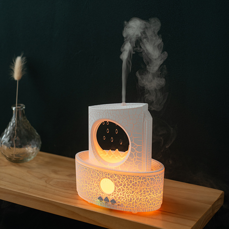 跨境新款水滴香薰机加湿器家用大雾量桌面静音遥控式精油扩香机|undefined