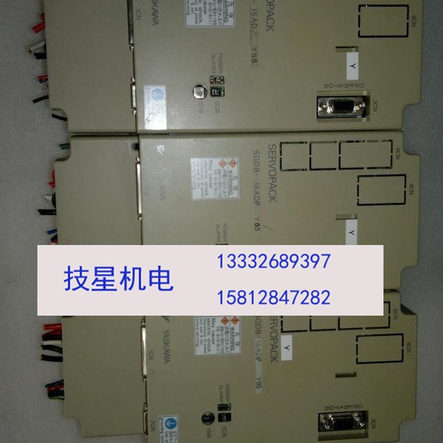 二手安川伺服驱动器SGDB-15ADG   保好保修三个月