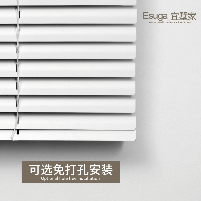 Blinds Aluminum Alloy Curtain Punch-free Bedroom Toilet Bathroom Kitchen Office Blackout Roller Curtain Gauze Curtain Blinds Aluminum Alloy Curtain Punch-free Bedroom Toilet Bathroom Kitchen Office Blackout Roller Curtain Gauze Curtain