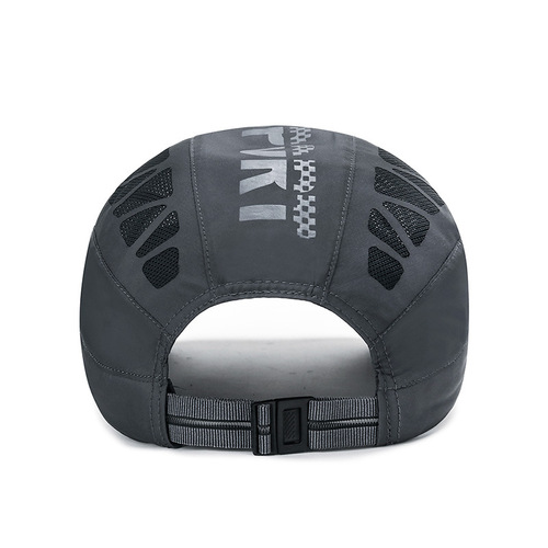 Summer SPORT Letters Front Hat Men Breathable Mesh Sunshade Quick Dry Hat Outdoor Duckbill Hat