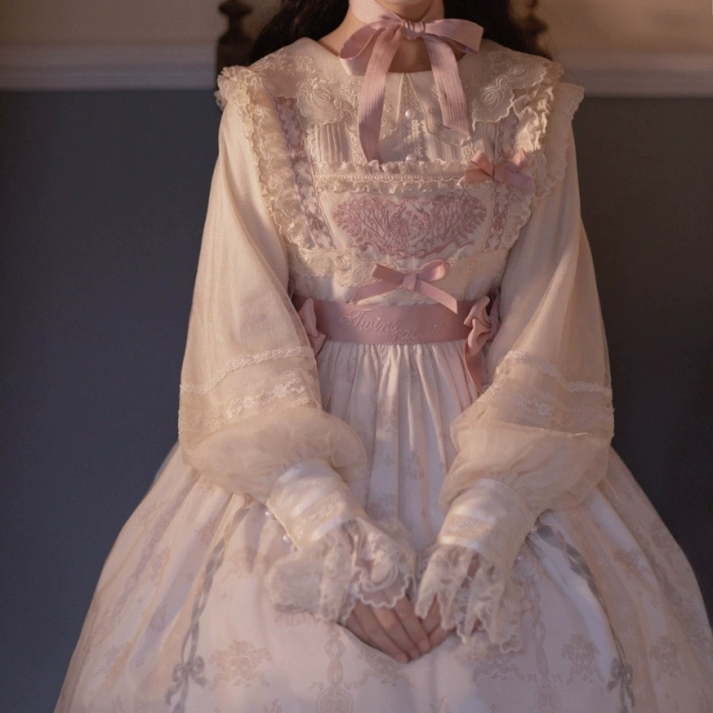 Рубашка, короткая молния фонарик? Lolita стиль, puff sleeves