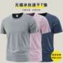 圆领速干透气运动t恤