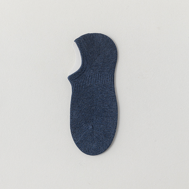 Calcetines de barco para hombre, calcetines invisibles de boca baja de verano para hombre, calcetines finos de algodón de verano, desodorantes, transpirables y absorbentes de sudor para hombre