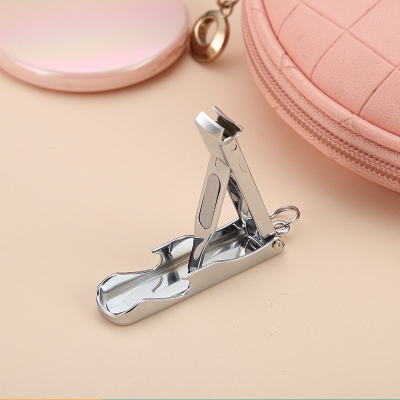 S'Ready-made Multifunctional Nail Clippers,Foldable Stainless Steel Nail Clippers,Keycha Withs