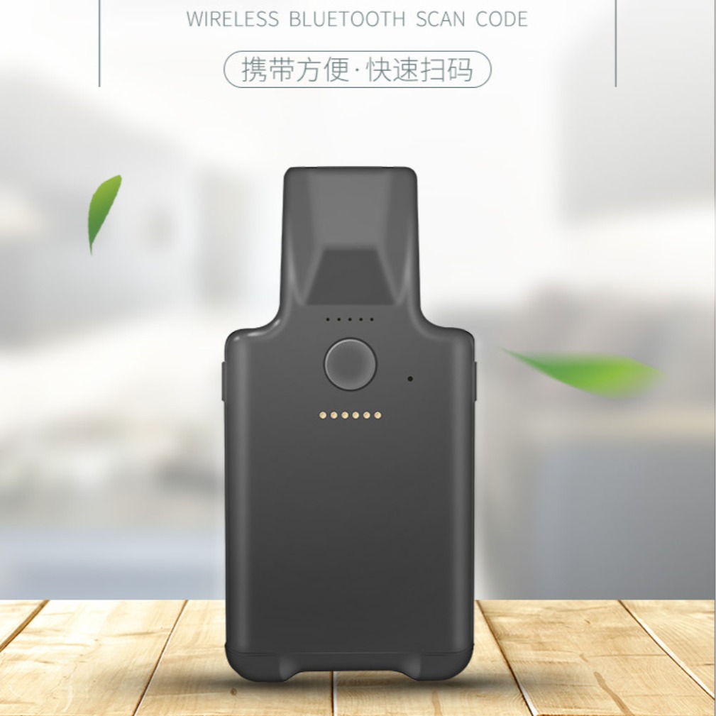 Escáner de códigos de barras Bluetooth para móvil | Clip lector inalámbrico