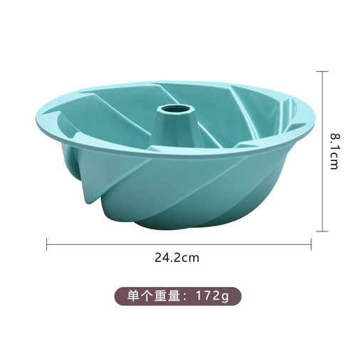 Cross-border silicone cake mold baking supplies baking pan high temperature resistant non-stick diy food grade household kitchen tools