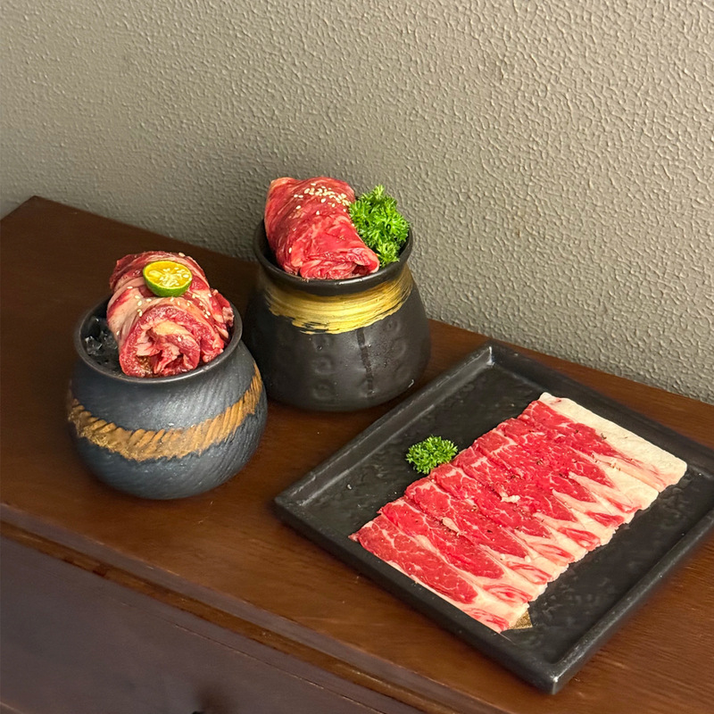 Japanese Ceramic Jar for Bird Sauce, Round Skewer Jar, Barbecue Restaurant Tableware, Soup Spoon Jar, Beef Rib Jar, Chopstick Holder Japanese Ceramic Jar for Bird Sauce, Round Skewer Jar, Barbecue Restaurant Tableware, Soup Spoon Jar, Beef Rib Jar, Chopstick Holder