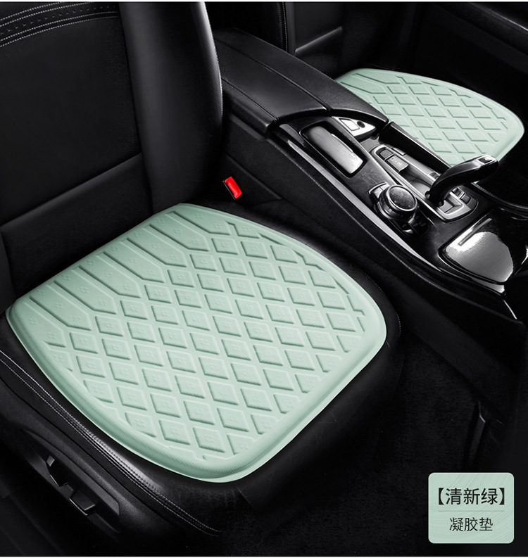 Summer Car Cooling Pad Single-Piece Gel Seat Cushion Breathable Ice-Feel Honeycomb Seat Pad Q-Elastic Soft Gel Seat Cushion for Cooling