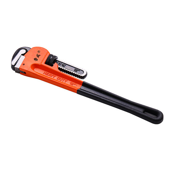Luwei tools American weighted pipe wrench 8 inch metric large open pipe wrench 18 inch factory spot