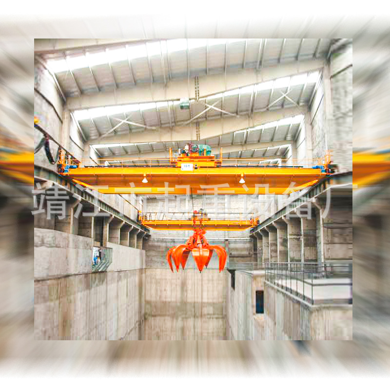 靖起 厂家生产QZ型抓斗桥式起重机抓斗双梁起重机智能抓斗行车