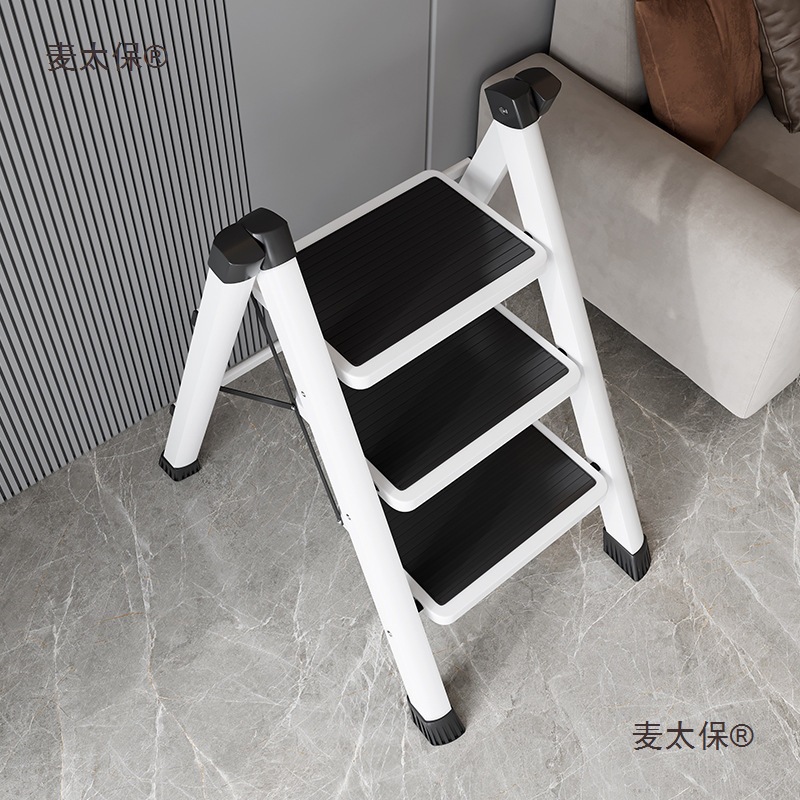 梯子家用折叠伸缩人字梯室内多功登高能爬梯加厚楼梯三四步麦太保