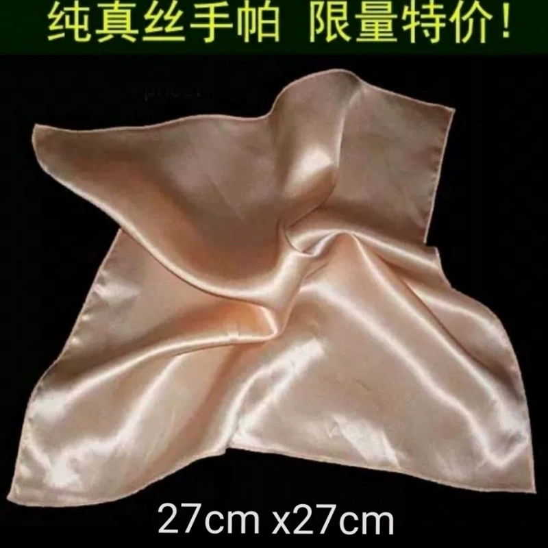 Silk handkerchief, children's eating bib