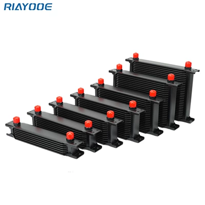 An10 Universal British Oil Cooling Radiator Engine Oil Cooler 7/10/13/16/19/25/30 Rows