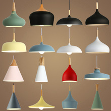 北欧吊灯灯罩餐桌灯单头创意办公室个性现代简约饭厅工业餐厅灯具