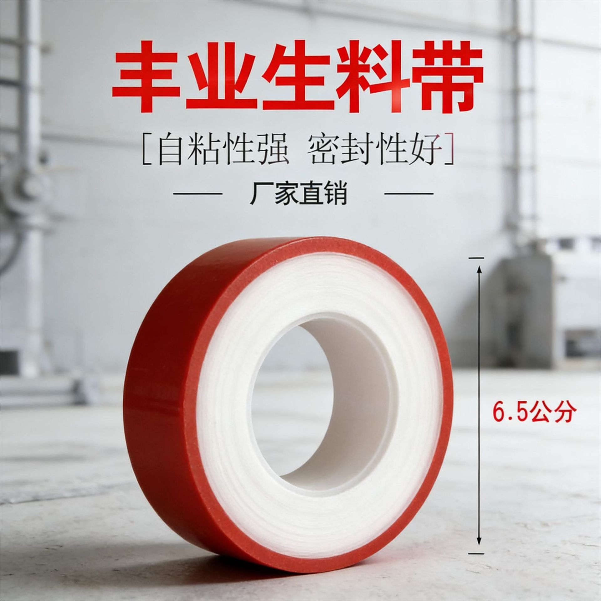 丰业18665带聚四氟乙烯密封带水暖卫浴接口生料带ptfe耐腐蚀