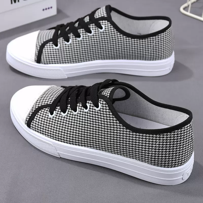 2023新款春季帆布鞋女时尚休闲老北京布鞋运动鞋韩版百搭学生鞋女