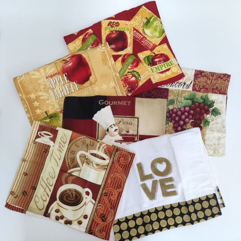 Source manufacturers U.S. foreign trade cut velvet full printing paint Apple chef coffee art towel tea towel 73 grams Source manufacturers U.S. foreign trade cut velvet full printing paint Apple chef coffee art towel tea towel 73 grams