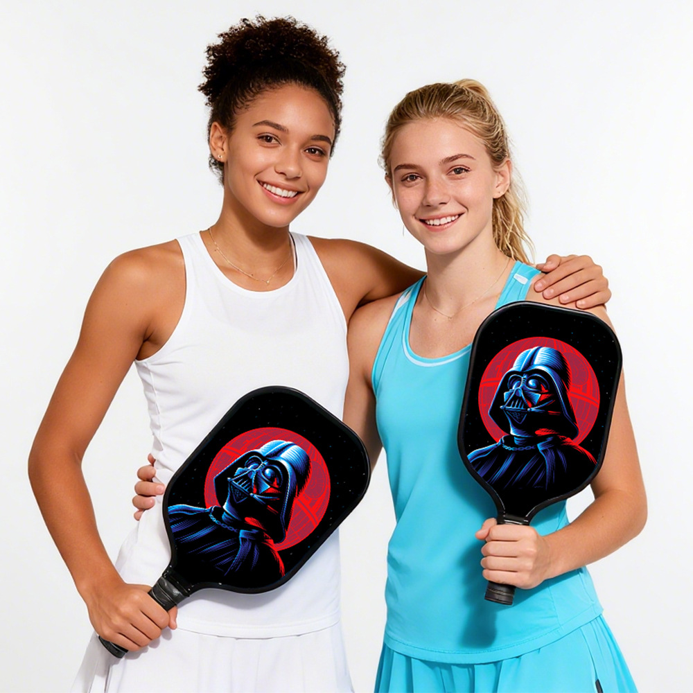 2025 New Pickleball Racket Sporting Goods Pickleball Fiberglass Carbon Fiber Cross-Border Customization Spot Wholesale