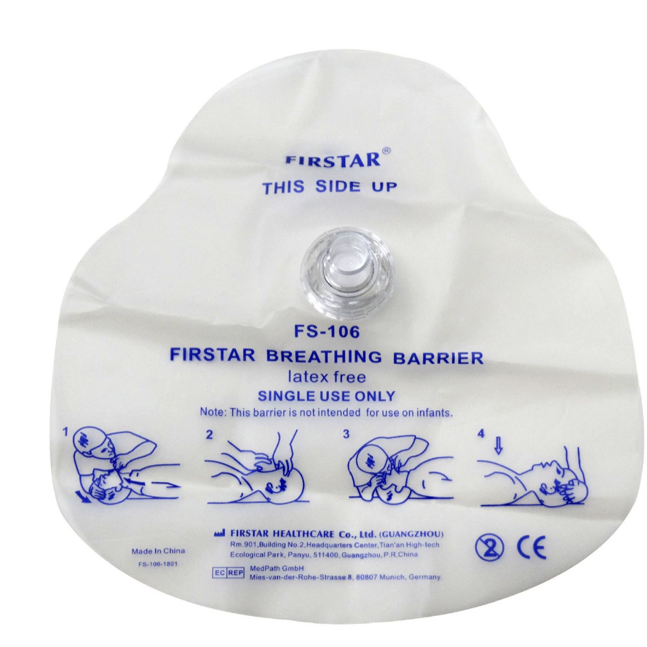 Мембрана для искусственного дыхания изо рта в рот, мембрана для реанимации, СЛР, кардиопульмональная реанимация, специальное искусственное дыхание, грушевидная форма