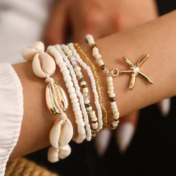 039 Starfish Shell Bracelet