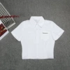 D22003*Short -sleeved white