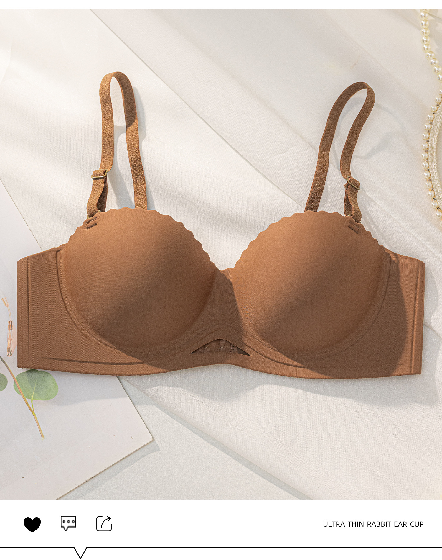 Ventas directas de fábrica comercio electrónico transfronterizo Sudeste de Asia Vietnam Tailandia damas sin costuras pecho pequeño soporte superior recolección lateral sujetador