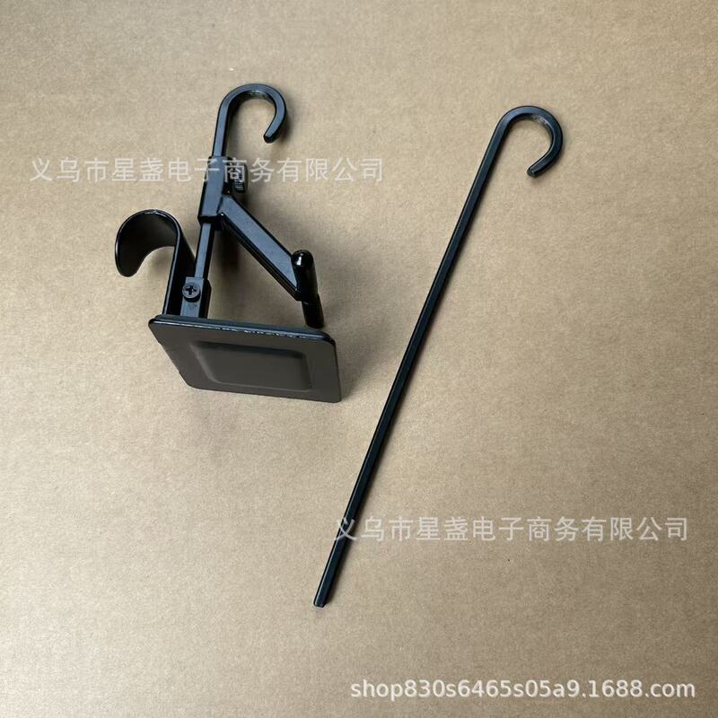 跨境爆款圣诞节袜子挂钩家用可调节伸缩挂钩创意金属壁炉架挂钩|undefined