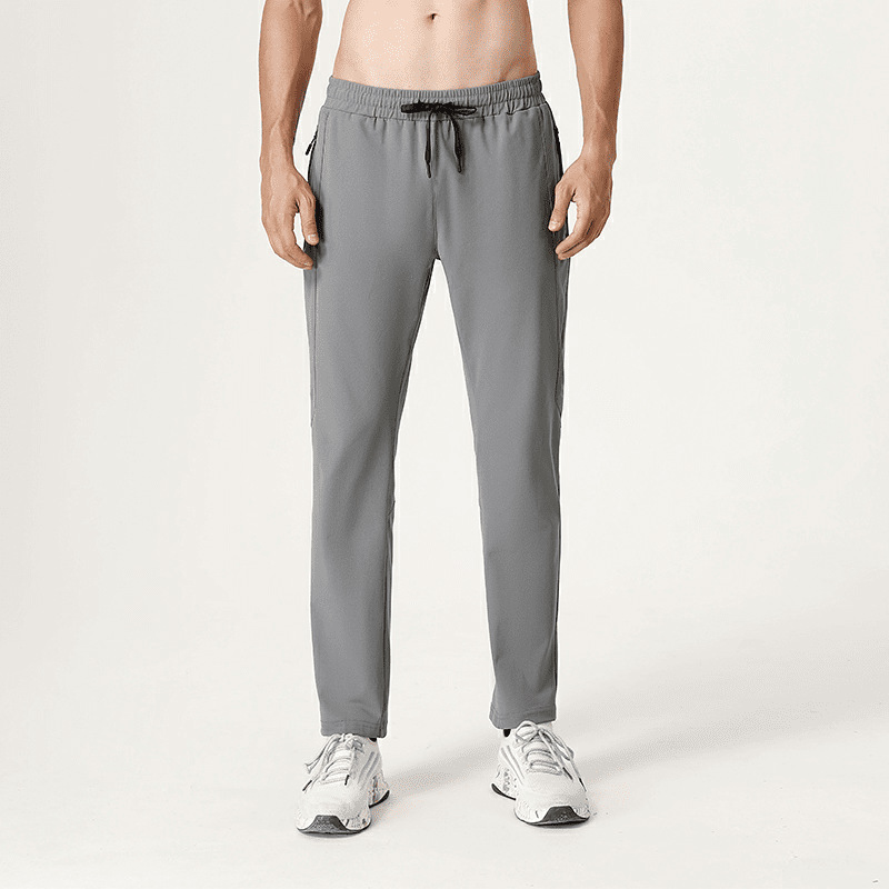 Men's autumn quick dry elastic thin trousers