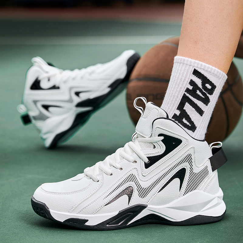 Zapatillas de baloncesto para hombres, zapatos antideslizantes para estudiantes, zapatos de humedad resistentes al desgaste