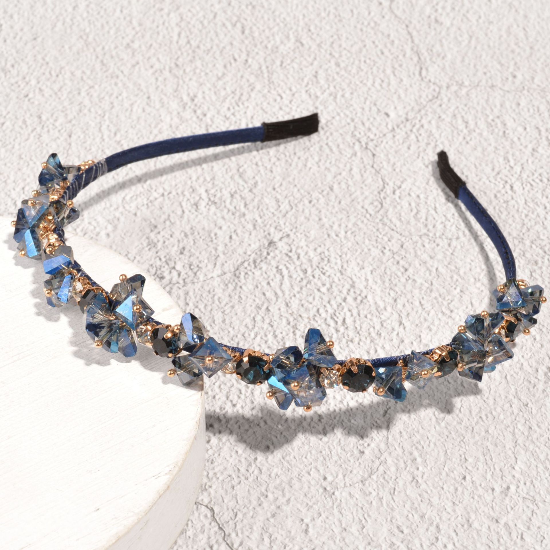 Geometric Pattern Baroque Rhinestone Fashion Geometric Headband