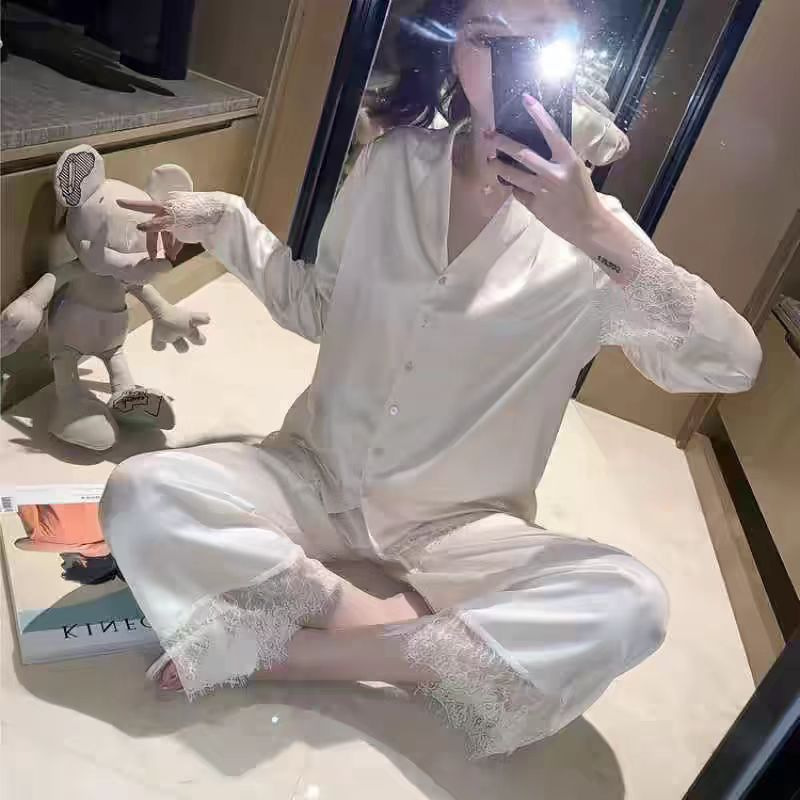 904 화이트 고품질 아이스 실크