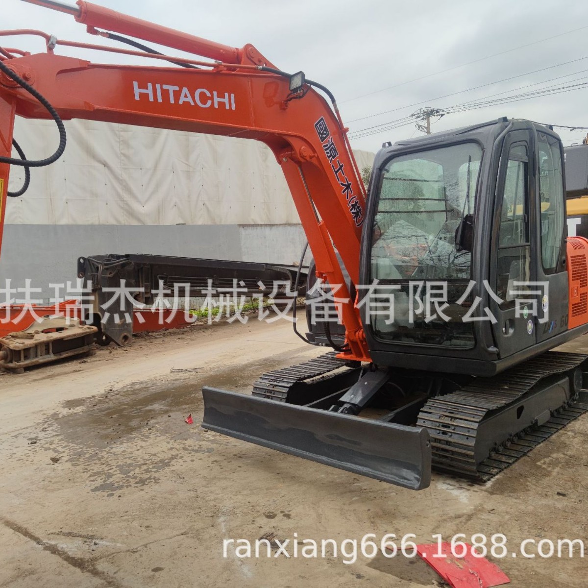 小型二手现货日立挖掘机ZX60 Used Hitachi ZX60 Excavator