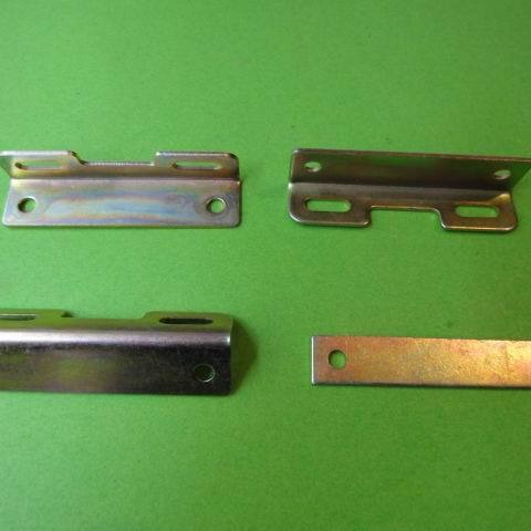 厂家供应低频EI85.8 28立式变压器电源支架配件夹条冷轧板