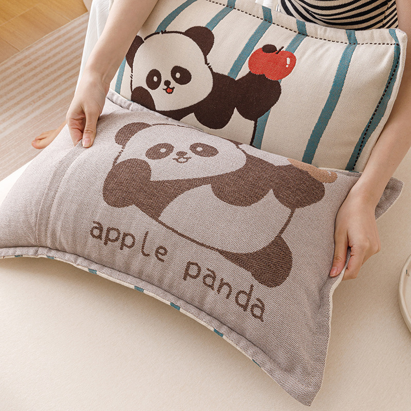 Funda de almohada para niños 100 funda interior de núcleo de almohada de algodón 40x60 funda protectora de almohada par de cuatro estaciones