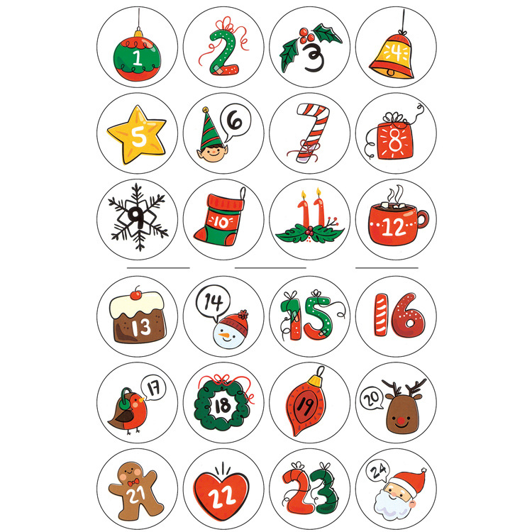 스팟 레드*라운드 4.5x4.5CM