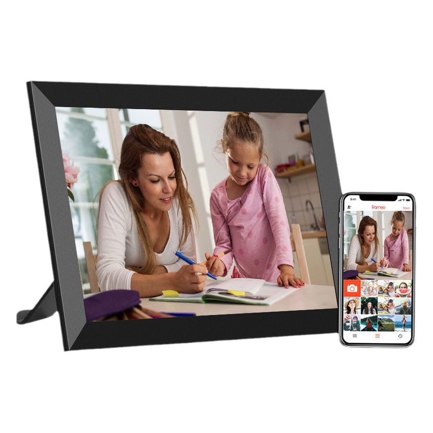 Трансграничная фоторамка Frameo Digital Smart Cloud 10,1» Сенсорный экран WiFi Удаленное приложение Электронный альбом