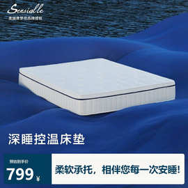 某朵酒店深睡控温床垫护脊软硬适中人体工学支撑独立袋装弹簧卧室