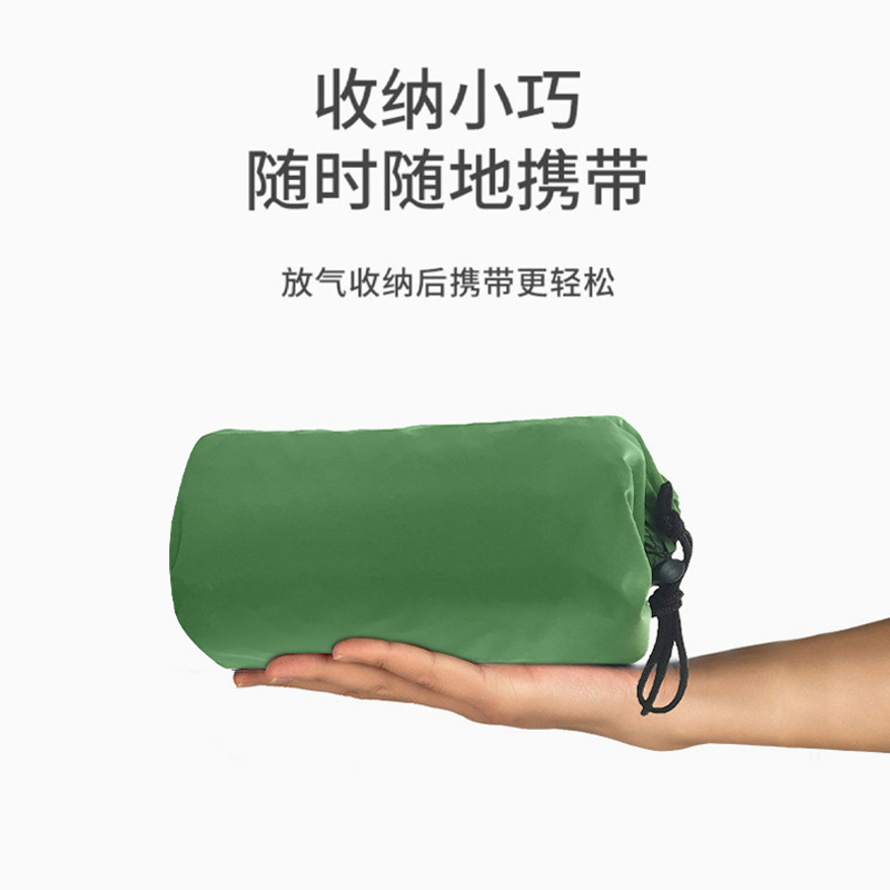 Tpu al aire libre en forma de diamante transfronterizo pisa el colchón de aire comprimido para acampar tiendas de campaña de campamento, colchonetas de dormir inflables, almohadillas de playa a prueba de humedad para Picnic