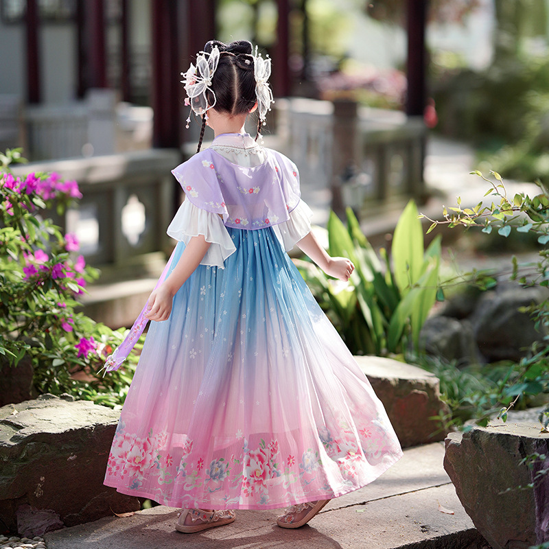 2260 나비 꽃 패턴 _ 보라색