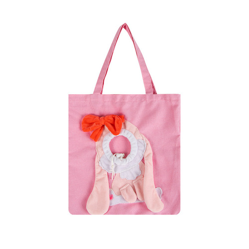 Bunny Cat Bag Fox Cat Walking Bag Bichon Frize Small Dog Portable Pet Bag Cat Can Show Head Shoulder Outing Bag