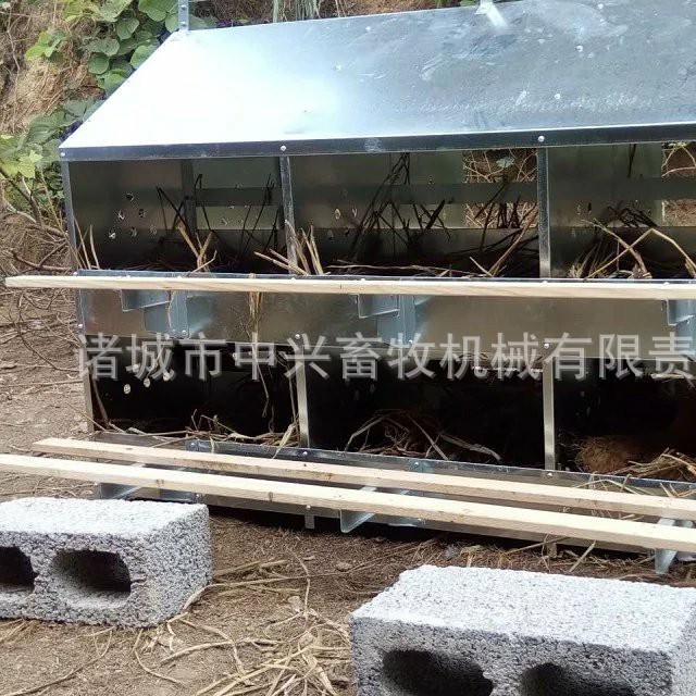 热镀锌板产蛋箱母鸡用产蛋箱24穴产蛋箱图片