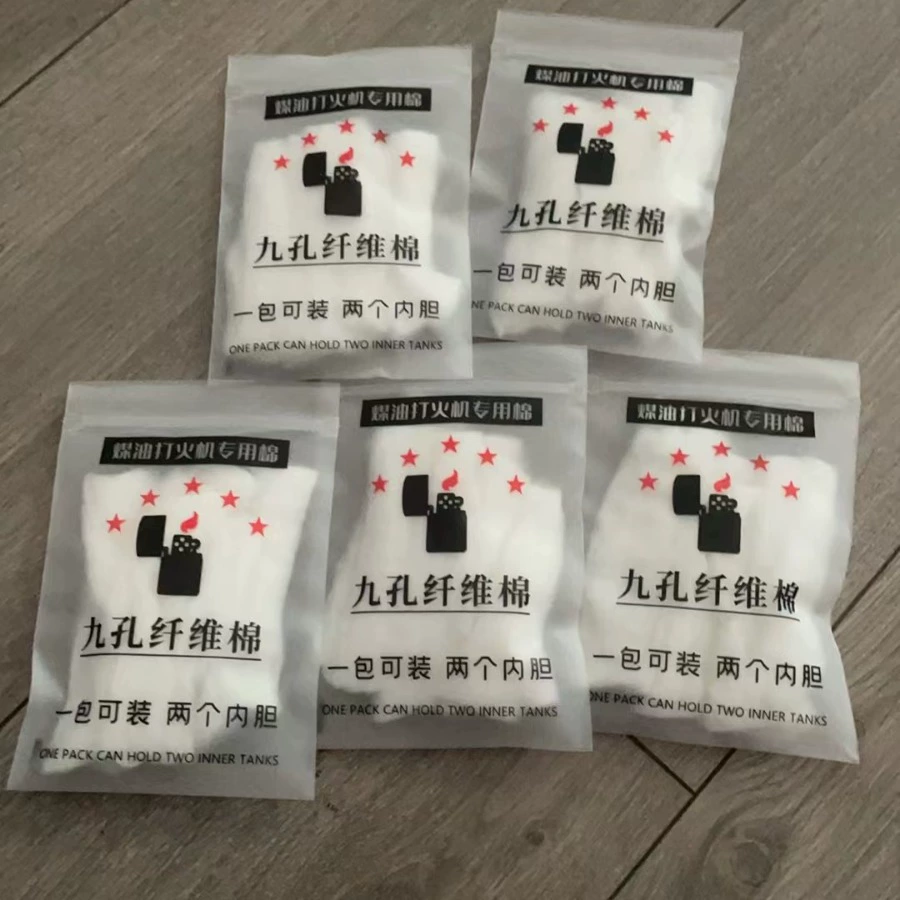 Специальный волокнистый хлопок с девятью отверстиями для керосиновых зажигалок, оптовая продажа от производителя аксессуаров для зажигалок, хлопковый сердечник для зажигалок оптом, аксессуары для сигаретных зажигалок